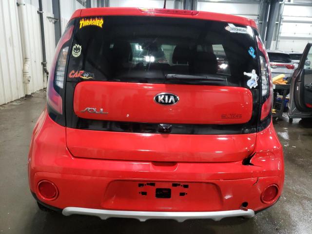 KNDJP3A5XH7483205 - 2017 KIA SOUL + RED photo 6