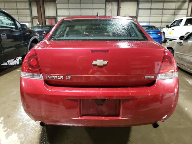 2G1WB5E33E1116706 - 2014 CHEVROLET IMPALA LIM LT RED photo 6