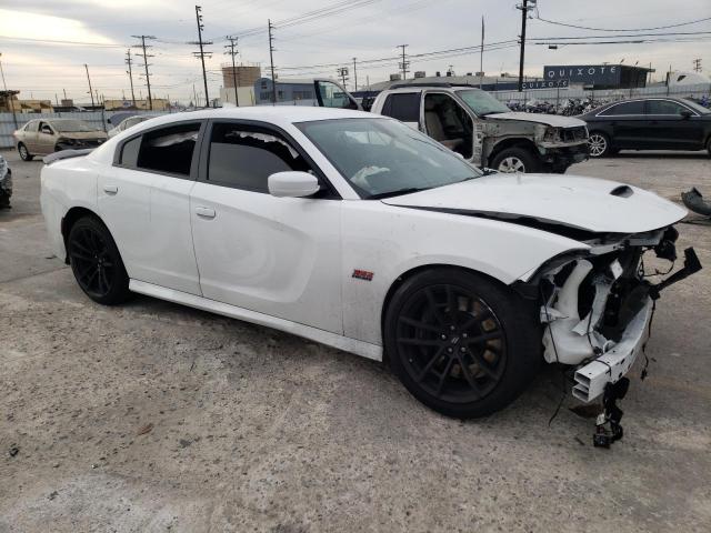 2C3CDXGJXNH176750 - 2022 DODGE CHARGER SCAT PACK WHITE photo 4