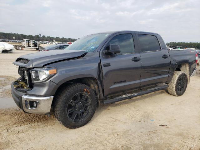 5TFEY5F16MX293590 - 2021 TOYOTA TUNDRA CREWMAX SR5 GRAY photo 1