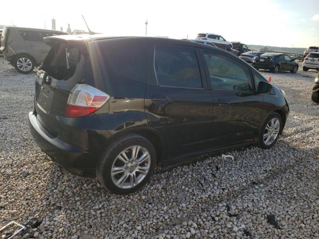 JHMGE8H58BC015618 - 2011 HONDA FIT SPORT BLACK photo 3