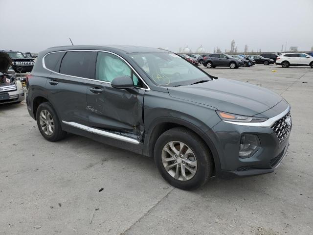 5NMS23ADXKH123250 - 2019 HYUNDAI SANTA FE SE SILVER photo 4