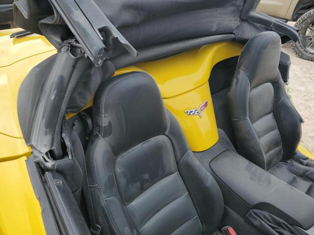 1G1YY36U875137040 - 2007 CHEVROLET CORVETTE YELLOW photo 10