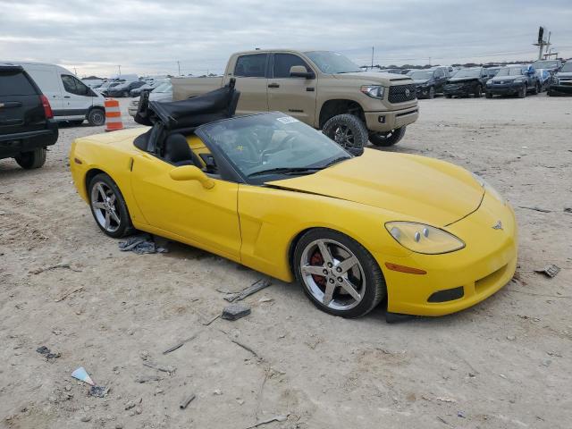 1G1YY36U875137040 - 2007 CHEVROLET CORVETTE YELLOW photo 4