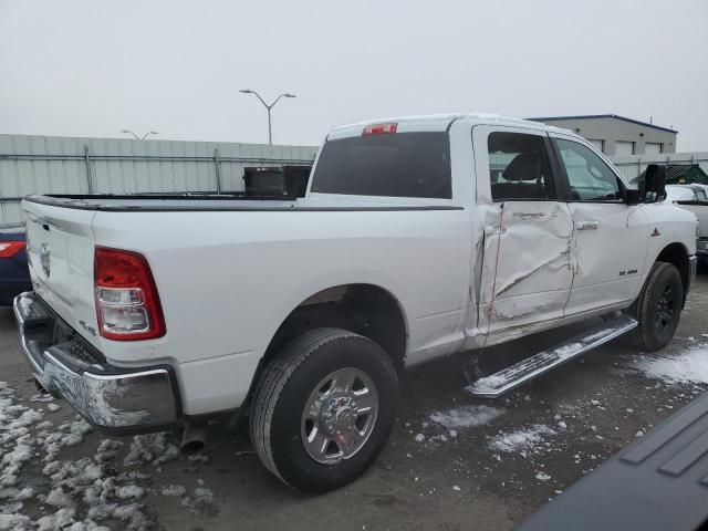 3C6UR5DL1NG436407 - 2022 RAM 2500 BIG HORN/LONE STAR WHITE photo 3