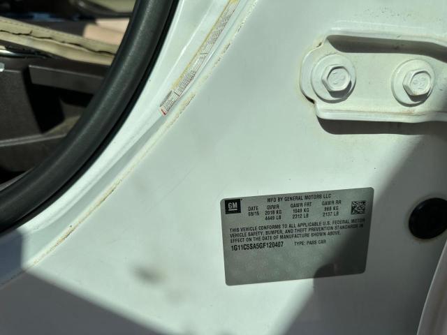 1G11C5SA5GF120407 - 2016 CHEVROLET MALIBU LIM LT 白色 照片 10