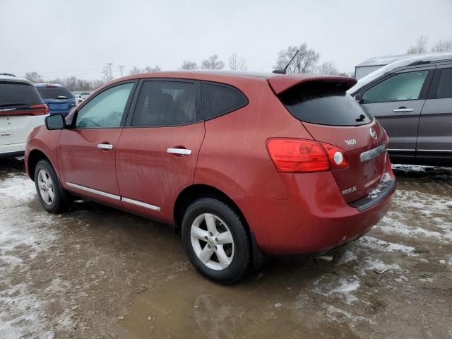 JN8AS5MV9CW392662 - 2012 NISSAN ROGUE S BURGUNDY photo 2