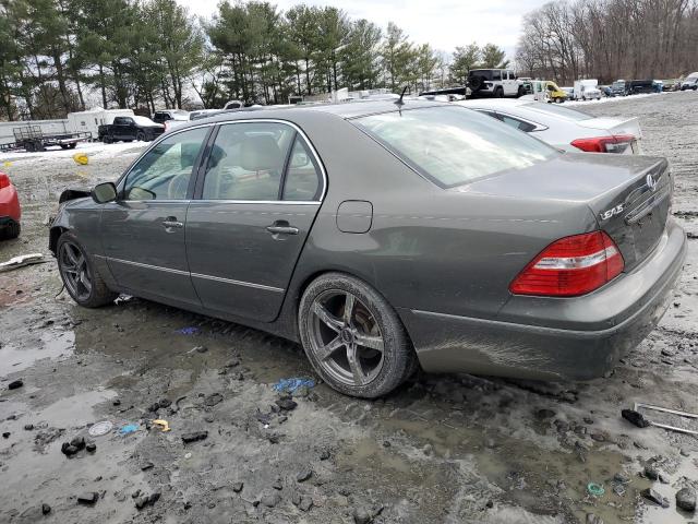 JTHBN36FX55017212 - 2005 LEXUS LS 430 GREEN photo 2