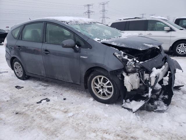 JTDZN3EU5C3167625 - 2012 TOYOTA PRIUS V GRAY photo 4