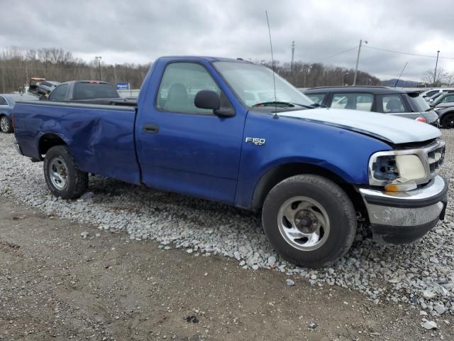 1FTZF1721WKB94084 - 1998 FORD F150 BLUE photo 4