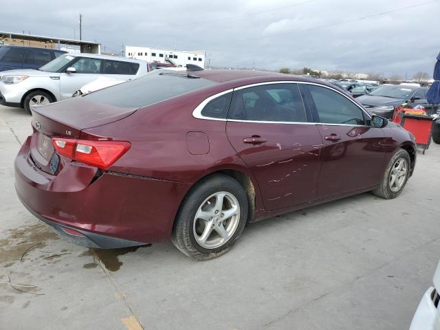 1G1ZB5ST8GF246655 - 2016 CHEVROLET MALIBU LS MAROON photo 3