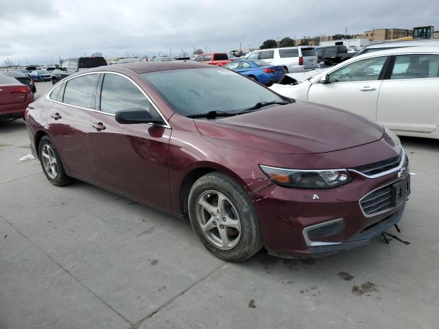 1G1ZB5ST8GF246655 - 2016 CHEVROLET MALIBU LS MAROON photo 4