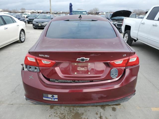 1G1ZB5ST8GF246655 - 2016 CHEVROLET MALIBU LS MAROON photo 6