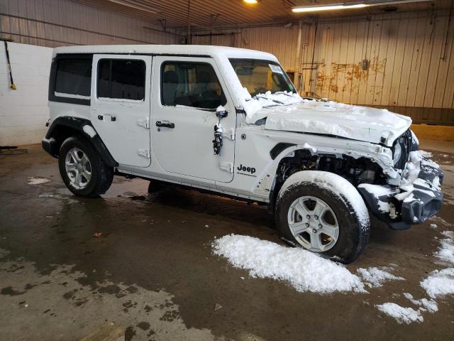 1C4HJXDG6PW585366 - 2023 JEEP WRANGLER SPORT WHITE photo 4