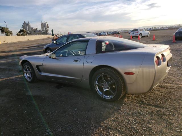 1G1YY22G915105540 - 2001 CHEVROLET CORVETTE SILVER photo 2