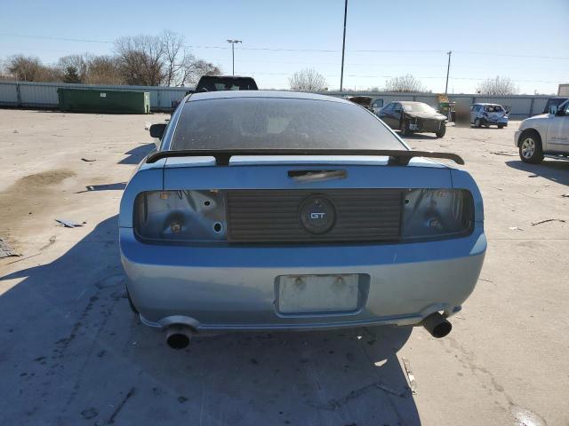 1ZVFT82H865152264 - 2006 FORD MUSTANG GT BLUE photo 6