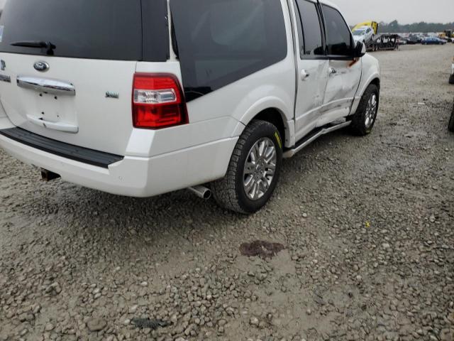 1FMJK1K5XEEF32360 - 2014 FORD EXPEDITION EL LIMITED WHITE photo 3