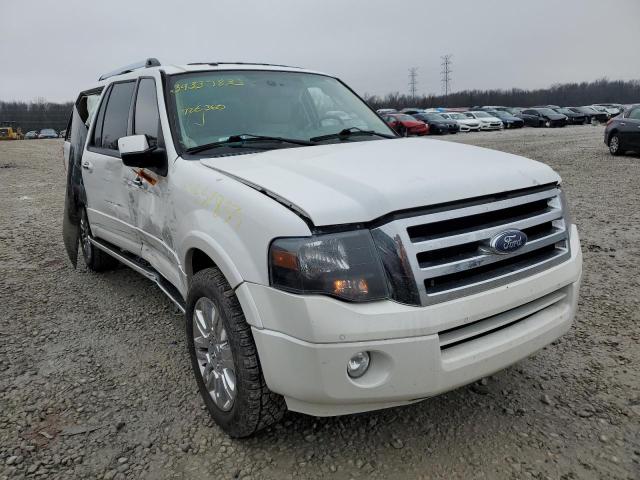 1FMJK1K5XEEF32360 - 2014 FORD EXPEDITION EL LIMITED WHITE photo 4