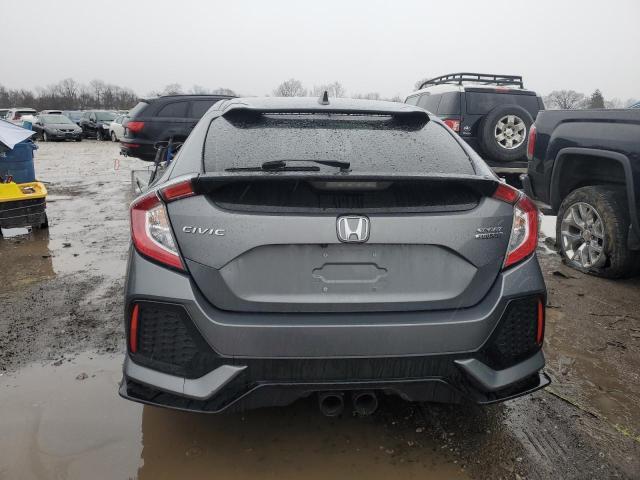 SHHFK7H98JU228913 - 2018 HONDA CIVIC SPORT TOURING GRAY photo 6