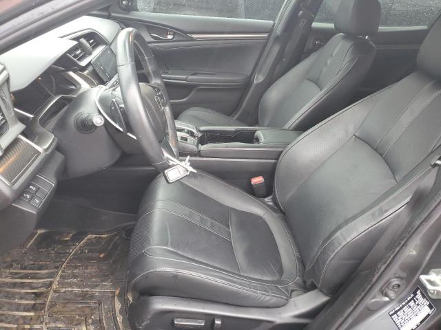 SHHFK7H98JU228913 - 2018 HONDA CIVIC SPORT TOURING GRAY photo 7