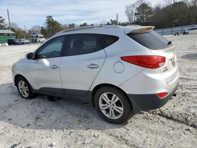 KM8JU3ACXDU669213 - 2013 HYUNDAI TUCSON GLS SILVER photo 2