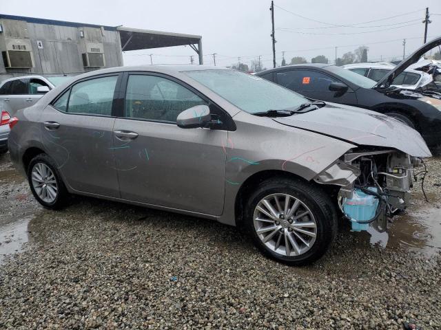 5YFBURHEXFP219578 - 2015 TOYOTA COROLLA L BEIGE photo 4