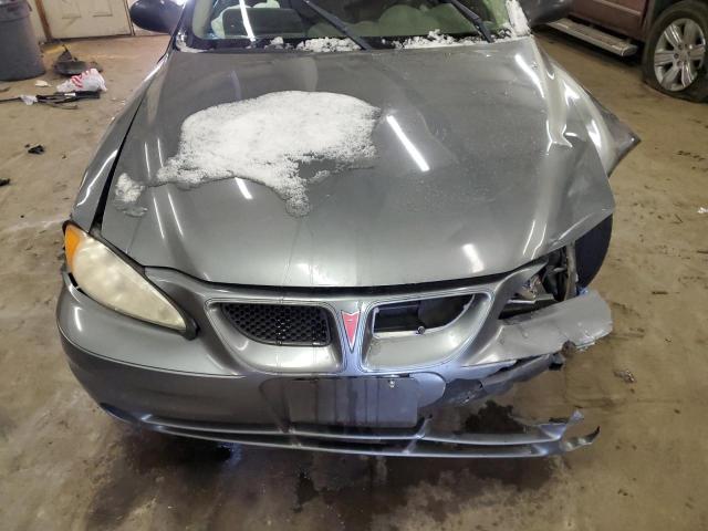 1G2NE52E35M235560 - 2005 PONTIAC GRAND AM SE GRAY photo 11