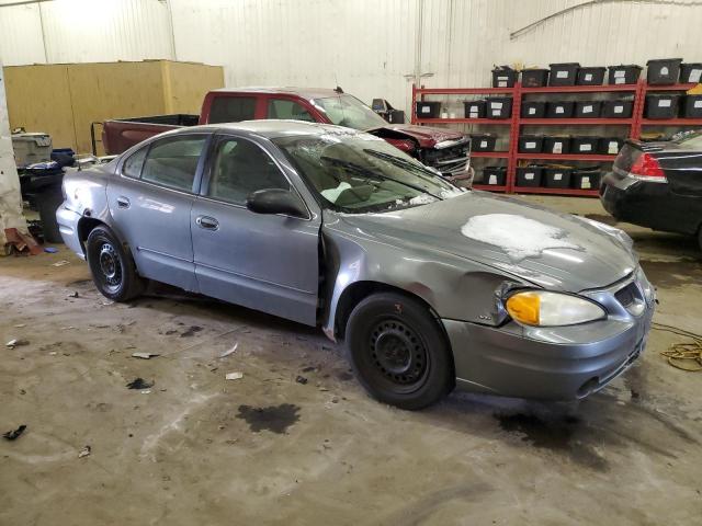 1G2NE52E35M235560 - 2005 PONTIAC GRAND AM SE GRAY photo 4