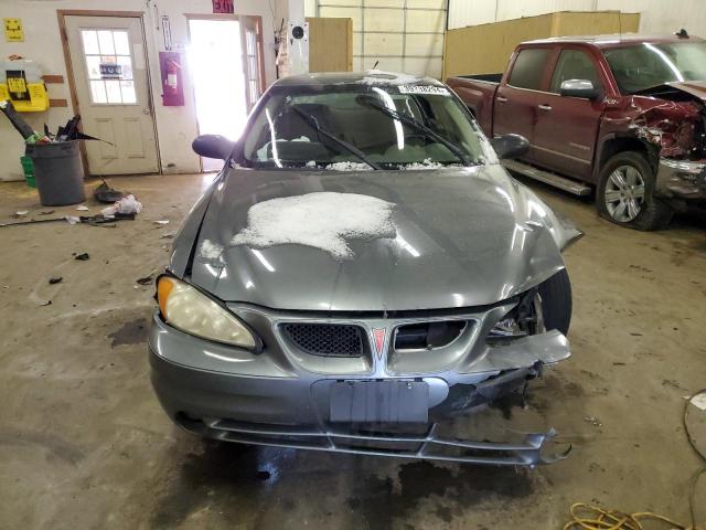 1G2NE52E35M235560 - 2005 PONTIAC GRAND AM SE GRAY photo 5