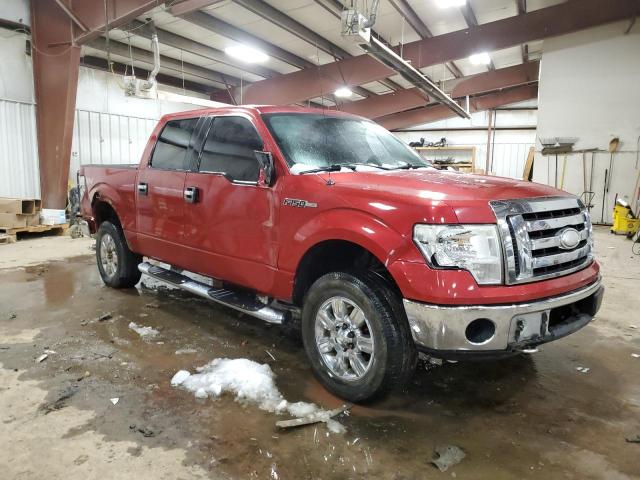 1FTPW14V09FB48524 - 2009 FORD F150 SUPERCREW BURGUNDY photo 4