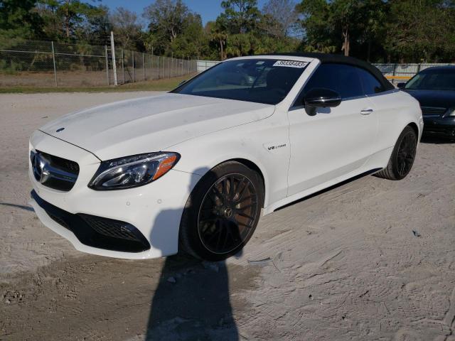 WDDWK8GB7HF498111 - 2017 MERCEDES-BENZ C 63 AMG WHITE photo 1