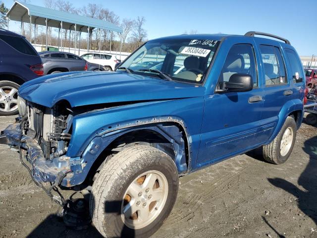 1J4GL58K93W626019 - 2003 JEEP LIBERTY LIMITED BLUE photo 1