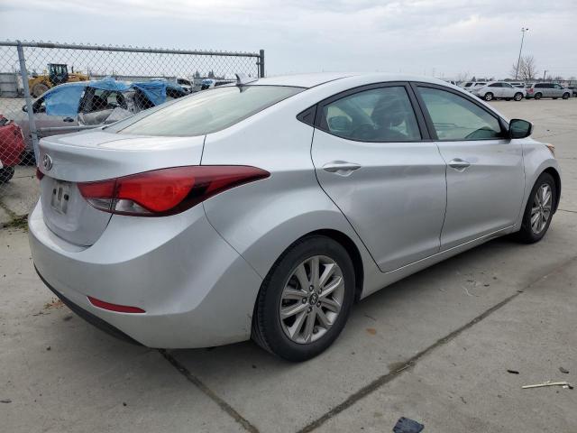 5NPDH4AE1FH586487 - 2015 HYUNDAI ELANTRA SE SILVER photo 3