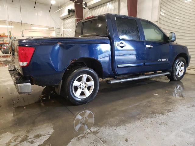 1N6BA07B06N501265 - 2006 NISSAN TITAN XE BLUE photo 3