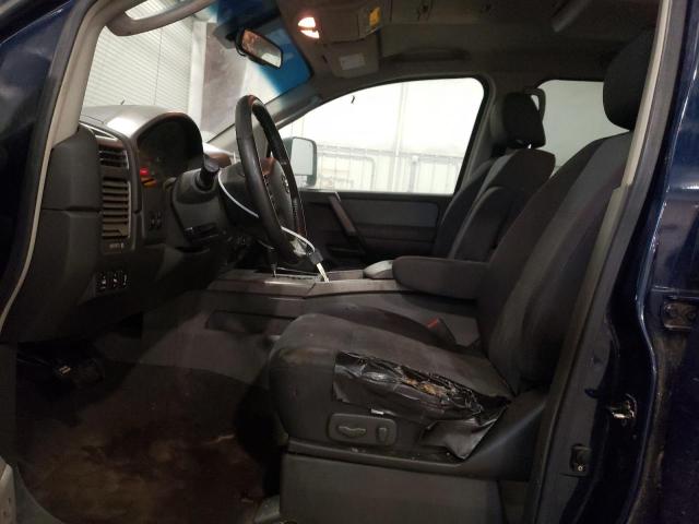 1N6BA07B06N501265 - 2006 NISSAN TITAN XE BLUE photo 7