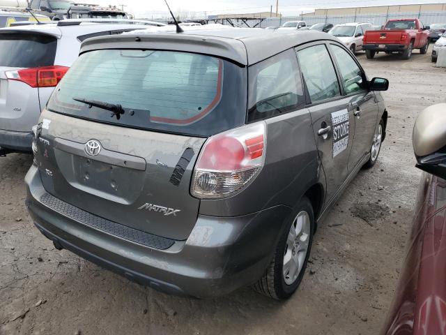 2T1KR30E05C498676 - 2005 TOYOTA COROLLA MA XR GRAY photo 3