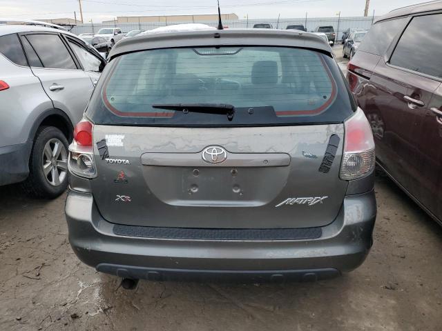2T1KR30E05C498676 - 2005 TOYOTA COROLLA MA XR GRAY photo 6
