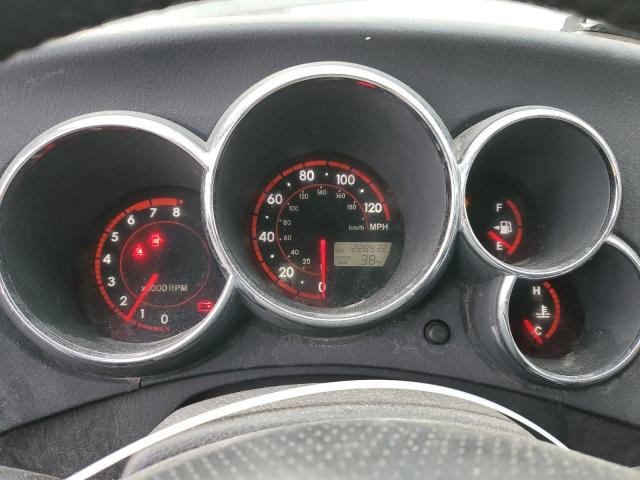 2T1KR30E05C498676 - 2005 TOYOTA COROLLA MA XR GRAY photo 9