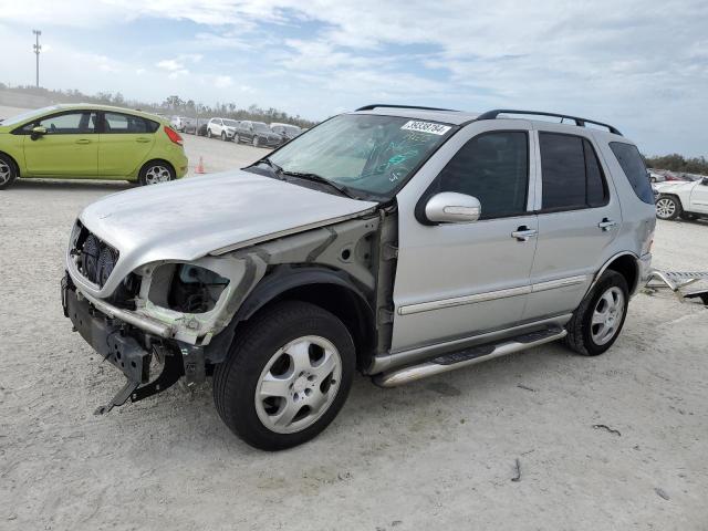 4JGAB54E93A380158 - 2003 MERCEDES-BENZ ML 320 SILVER photo 1