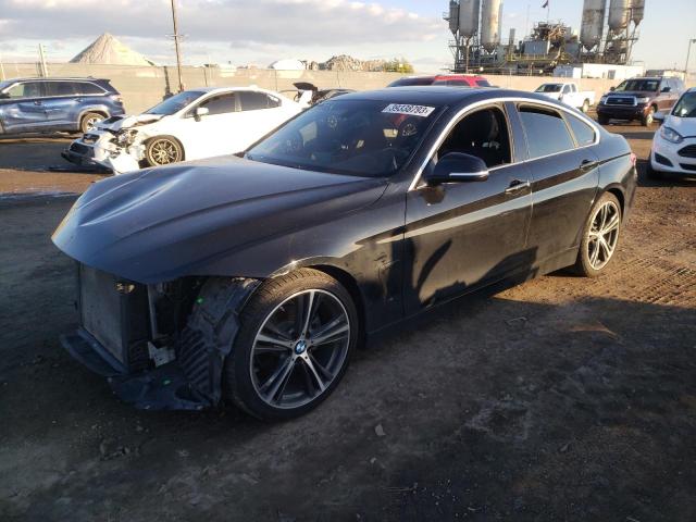 WBA4J1C55JBA30046 - 2018 BMW 430I GRAN COUPE BLACK photo 1