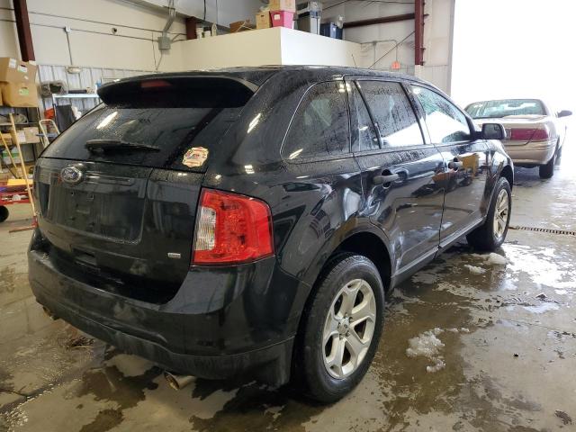 2FMDK4GCXCBA94101 - 2012 FORD EDGE SE BLACK photo 3