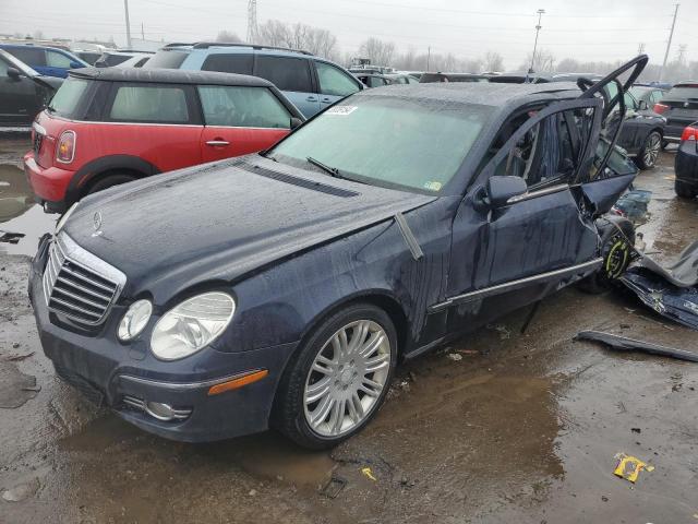 WDBUF87X68B216970 - 2008 MERCEDES-BENZ E 350 4MATIC BLUE photo 1