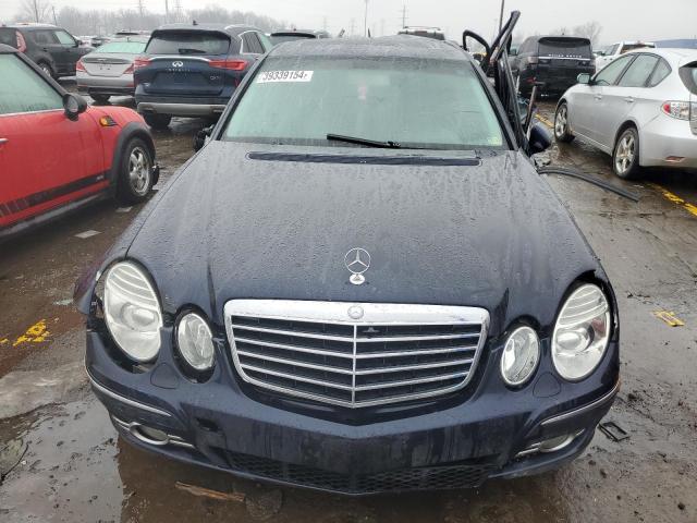 WDBUF87X68B216970 - 2008 MERCEDES-BENZ E 350 4MATIC BLUE photo 5