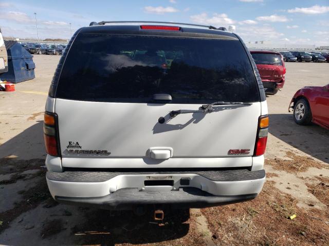 1GKFK66U66J132575 - 2006 GMC YUKON XL DENALI WHITE photo 6