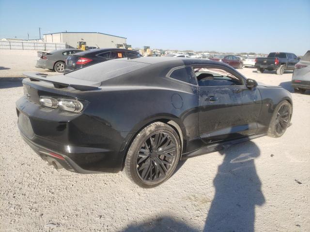 1G1FF1R76N0134557 - 2022 CHEVROLET CAMARO LT1 BLACK photo 3