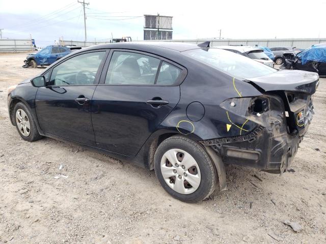 KNAFK4A66F5434558 - 2015 KIA FORTE LX BLACK photo 2