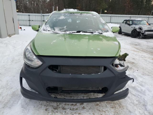 KMHCT5AE2DU082674 - 2013 HYUNDAI ACCENT GLS GREEN photo 5