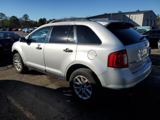 2FMDK3GC9DBB20327 - 2013 FORD EDGE SE SILVER photo 2