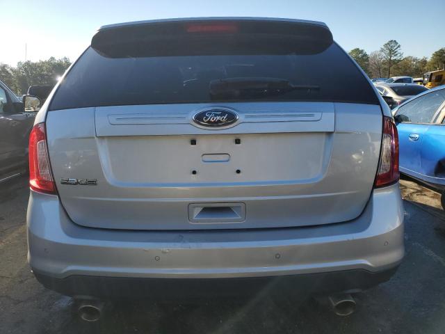 2FMDK3GC9DBB20327 - 2013 FORD EDGE SE SILVER photo 6