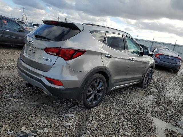 5NMZWDLAXJH105020 - 2018 HYUNDAI SANTA FE S SILVER photo 3